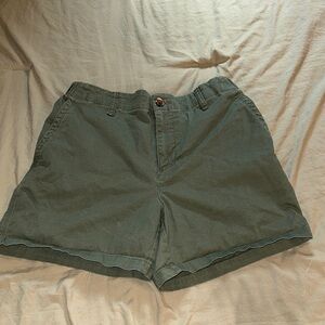 Old Navy Women's Olive Cargo Shorts